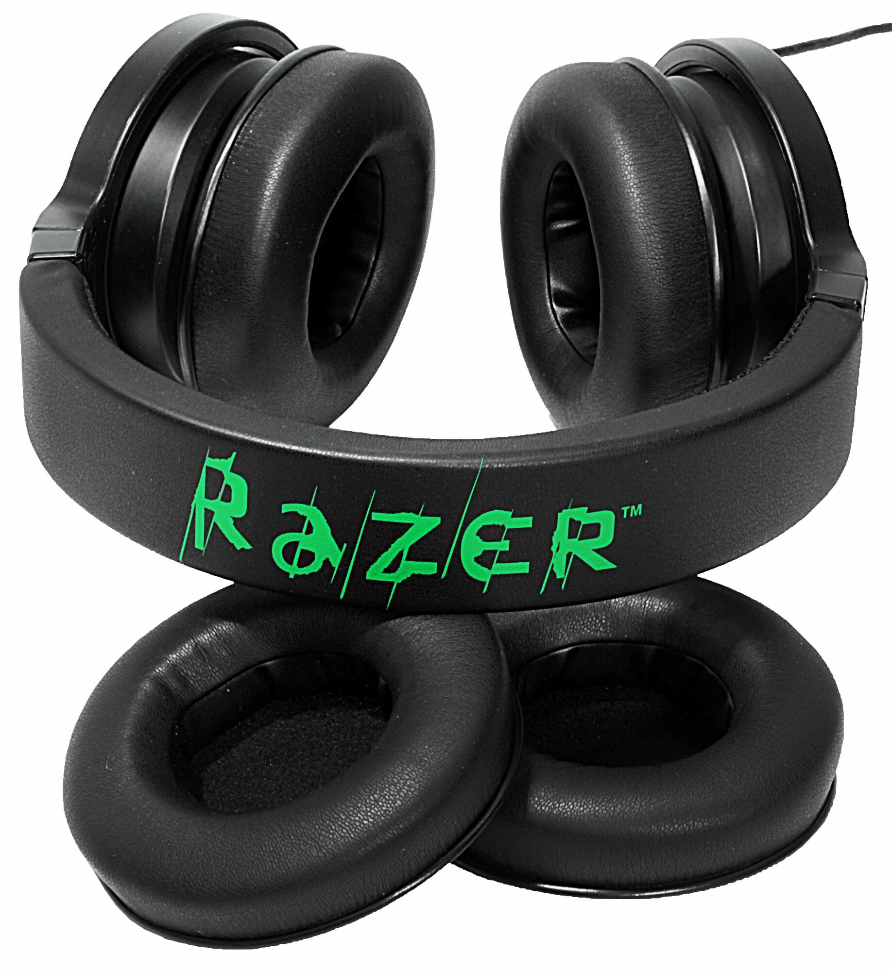 Амбушюры для наушников Razer Kraken Pro, Kraken 7.1, Chroma, Essential (круглые 90 мм диаметром)