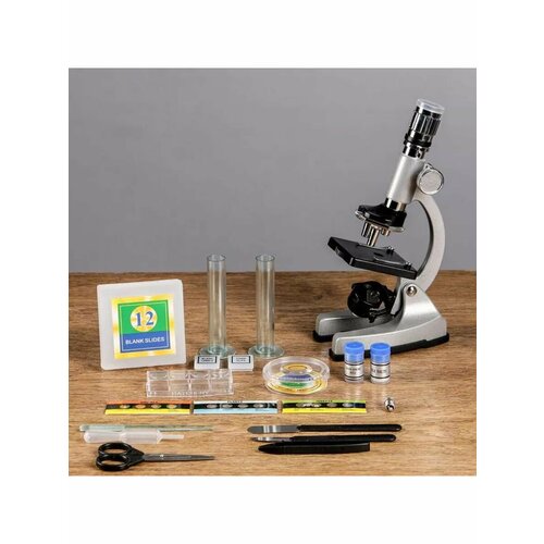 Микроскоп Юный натуралист Pro 2 кратность увеличения 50-1 6638₽