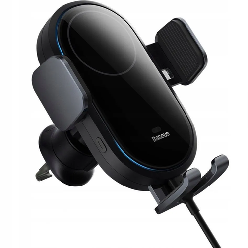 Автомобильный держатель Baseus LightChaser Series Triple-Coil Wireless черный C40355901111-00