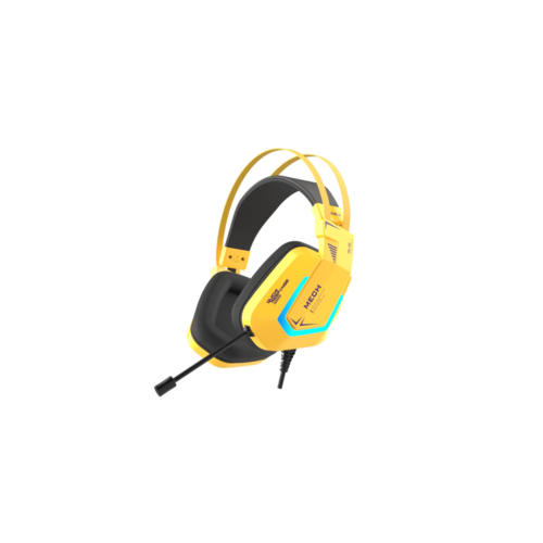 Dareu Гарнитура игровая проводная Dareu EH732 Yellow желтый подключение USB подсветка RGB 5703₽
