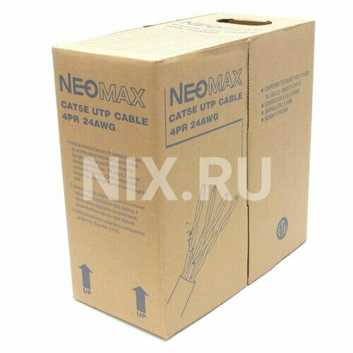 Кабель UTP Neomax NM10001 бухта 305 метров 8135₽