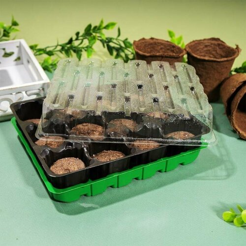 Минипарник с торфяными таблетками Экоторф 12 таблеток 489₽