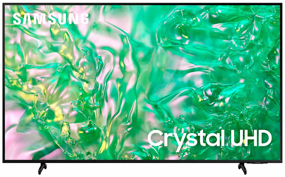Телевизор Samsung UE43DU8000UXRU, 43 дюйма, 4K Ultra HD, смарт ТВ, Tizen, черный