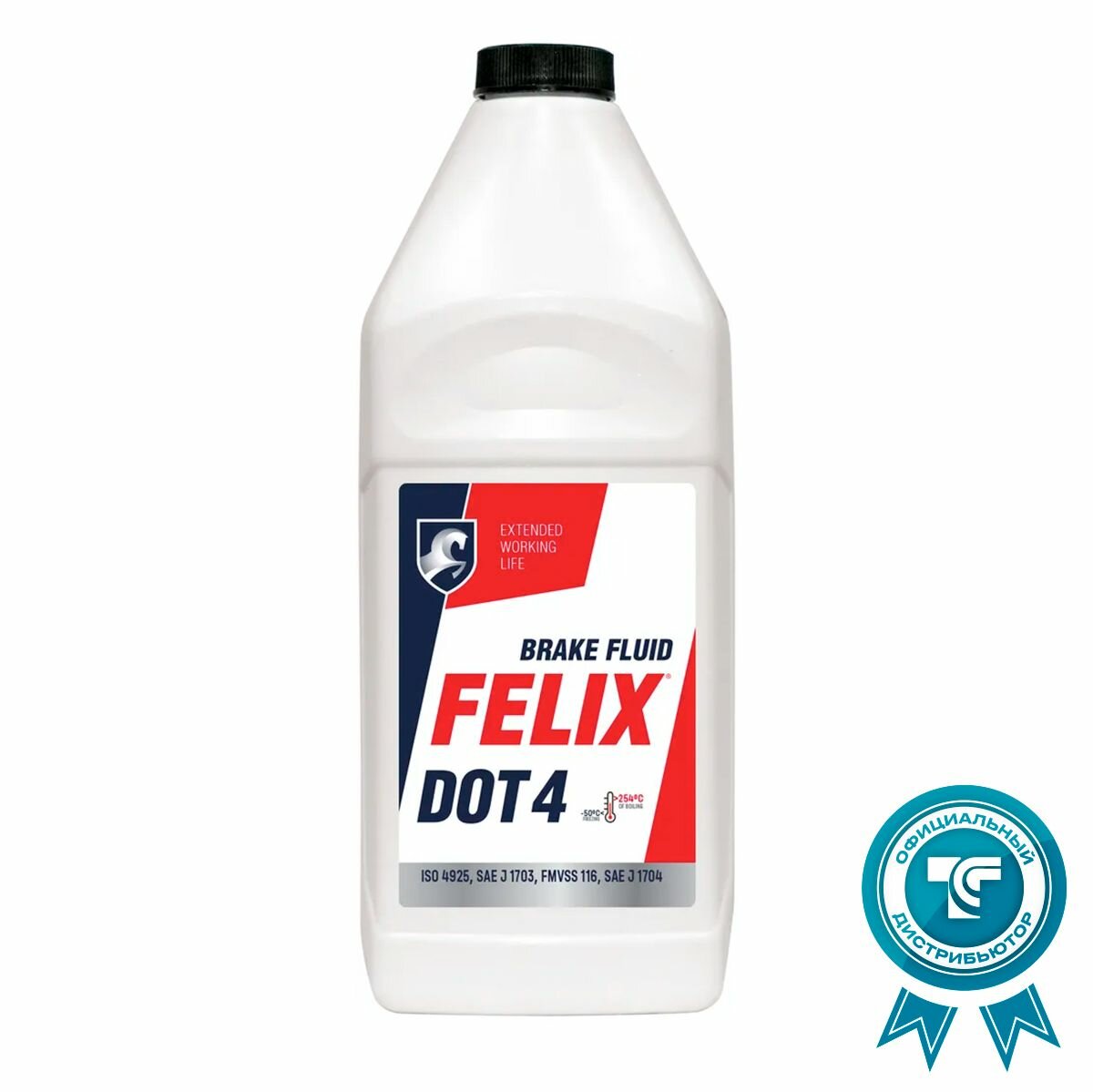 Тормозная жидкость FELIX DOT 4, 910 г