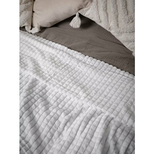 Плед 200х220 на диван кровать теплый универсальный покрывало