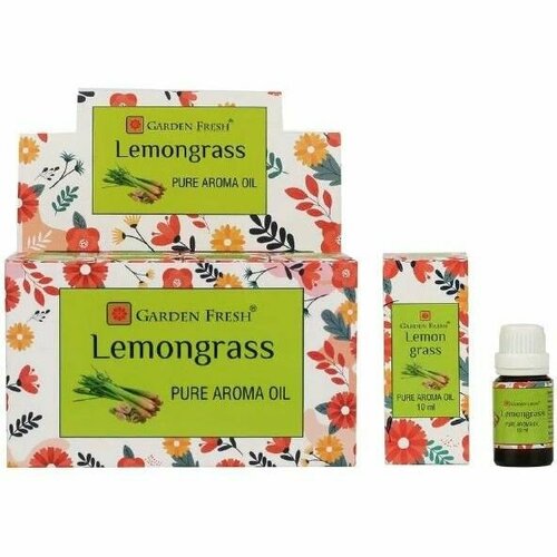 Ароматическое масло Лемонграсс Гарден Фреш 10 мл Lemongrass aroma oil Garden Fresh 590₽