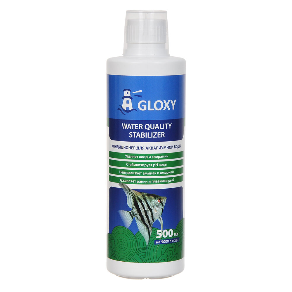 Кондиционер для подготовки воды Gloxy Water Quality Stabilizer, 500 мл