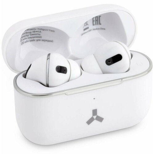 Беспроводные наушники Accesstyle Indigo II TWS белый 70800₽