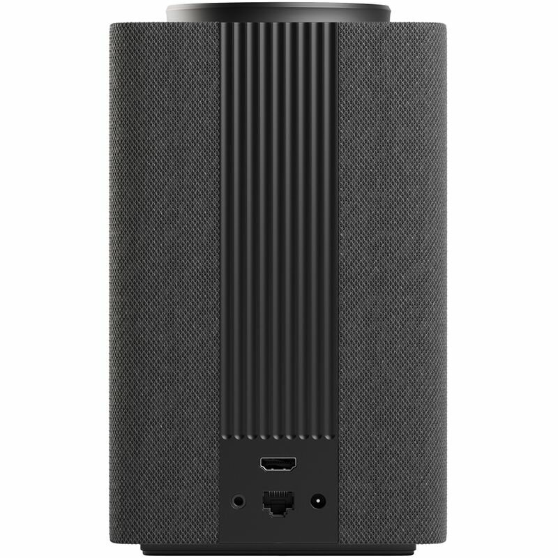 Умная колонка Яндекс Станция Макс Zigbee с часами и Алисой Чёрная — фото 1