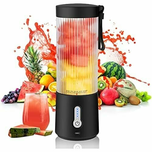 Персональный портативный блендер мини-блендер для коктейлей и смузи многофункциональная соковыжималка объемом 425 мл для путешествий кухни кемпинга тренажерного зала офиса 1444500₽