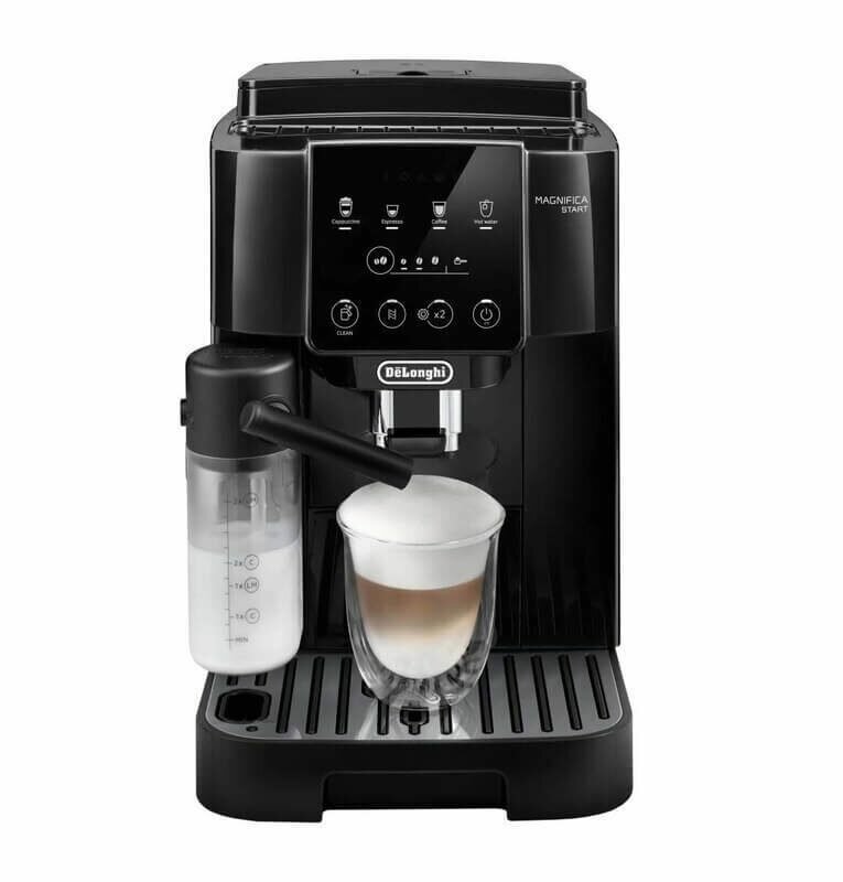 Кофемашина Delonghi Magnifica ECAM220.60. B, с капучинатором, черная — фото 1