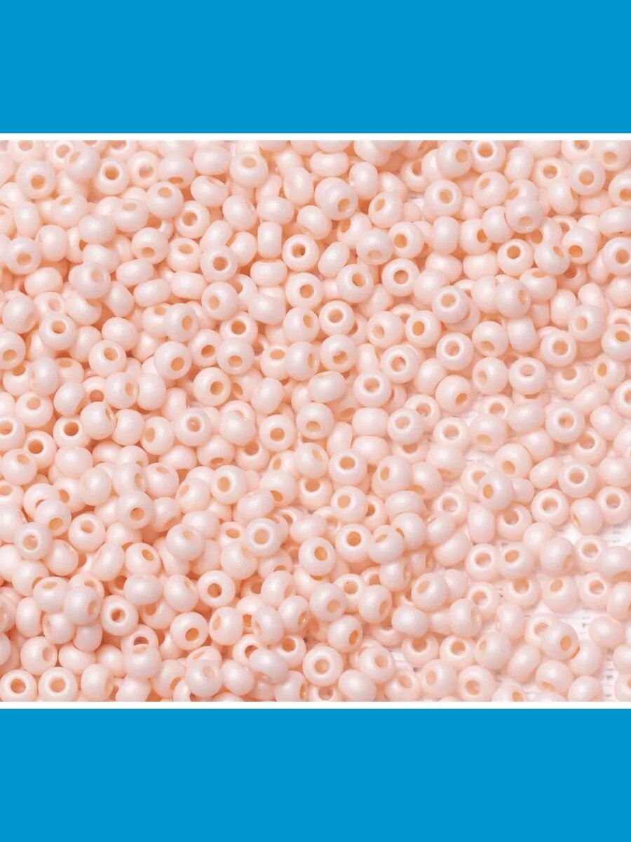 Чешский бисер прециоза 10/0 (23 мм) 16687m — 50 г