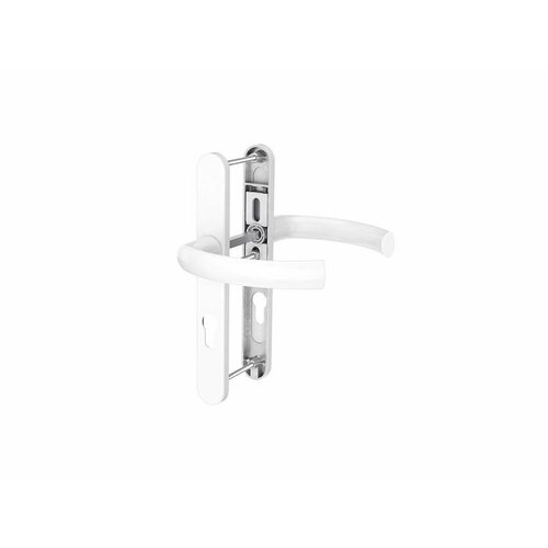 Гарнитур нажимной с овальной накладкой JOWISZ-109, PZ/92/32/245, Белый RAL9016