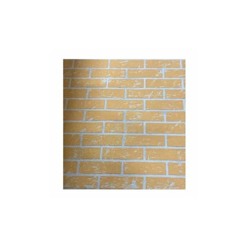 Плита ОгнеупорОFF кирпичи желтый 1200х600х8мм