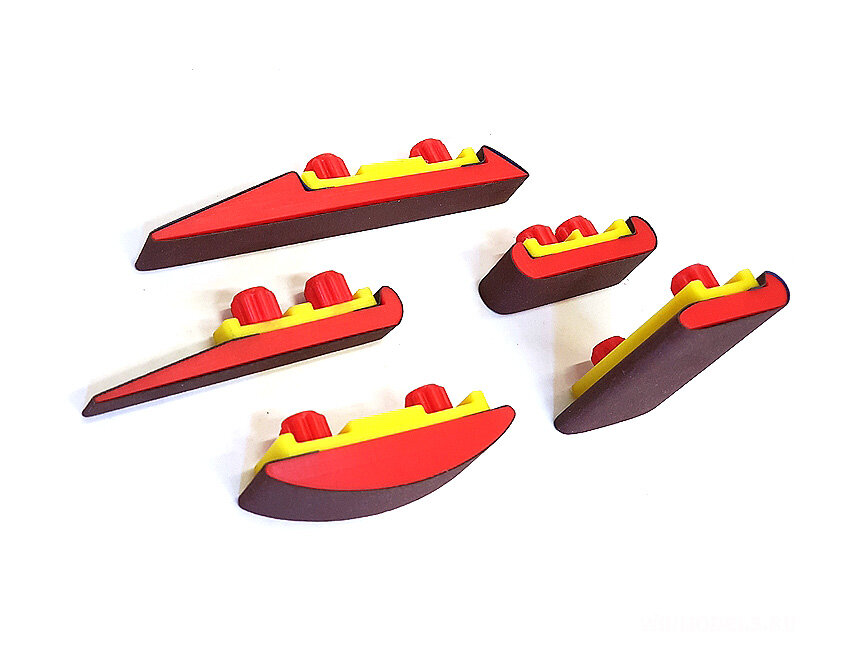 Фигурные шкурники мини, 5 шт — фото 1