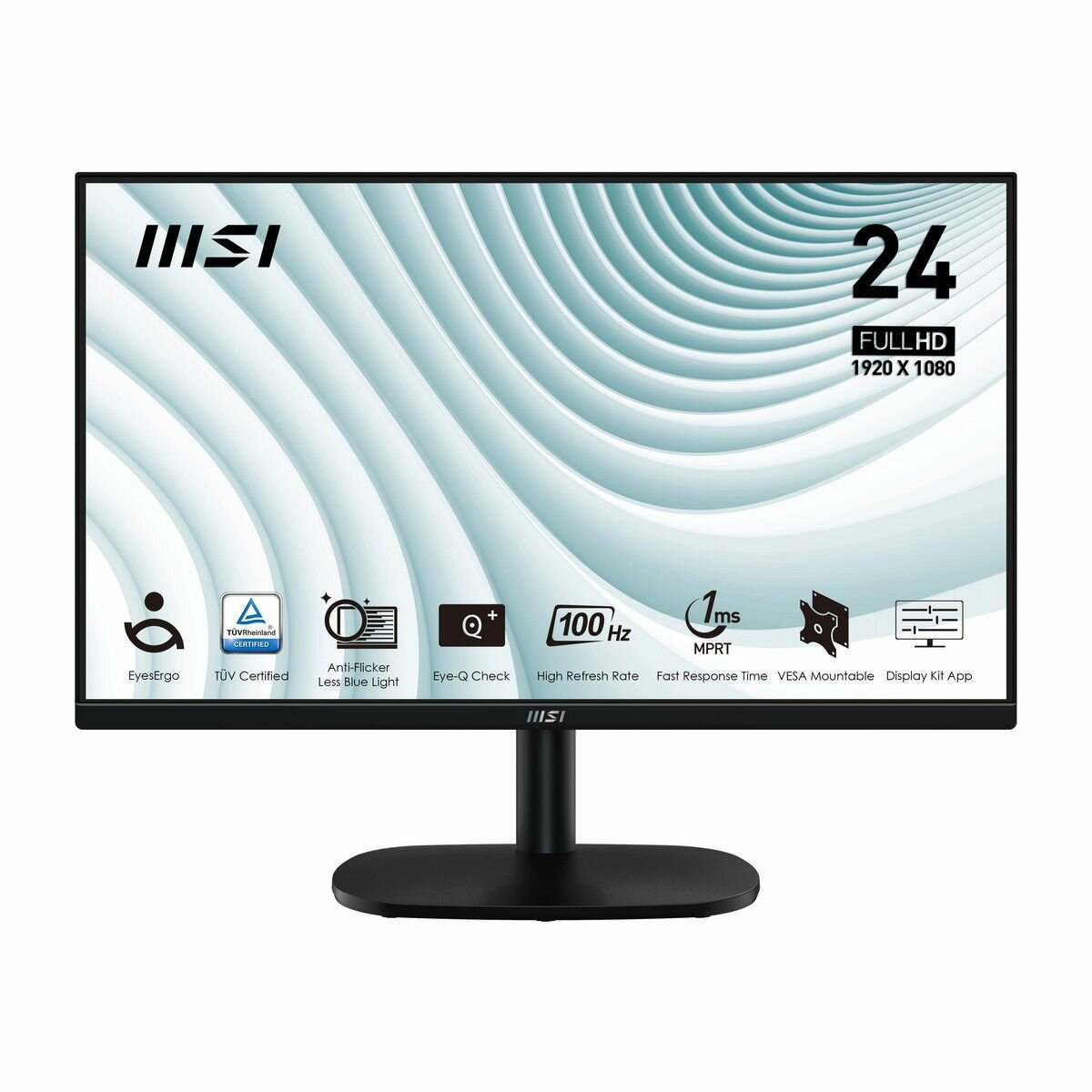 23.8" Монитор MSI MP245V, VA, 1920x1080, 100 Гц