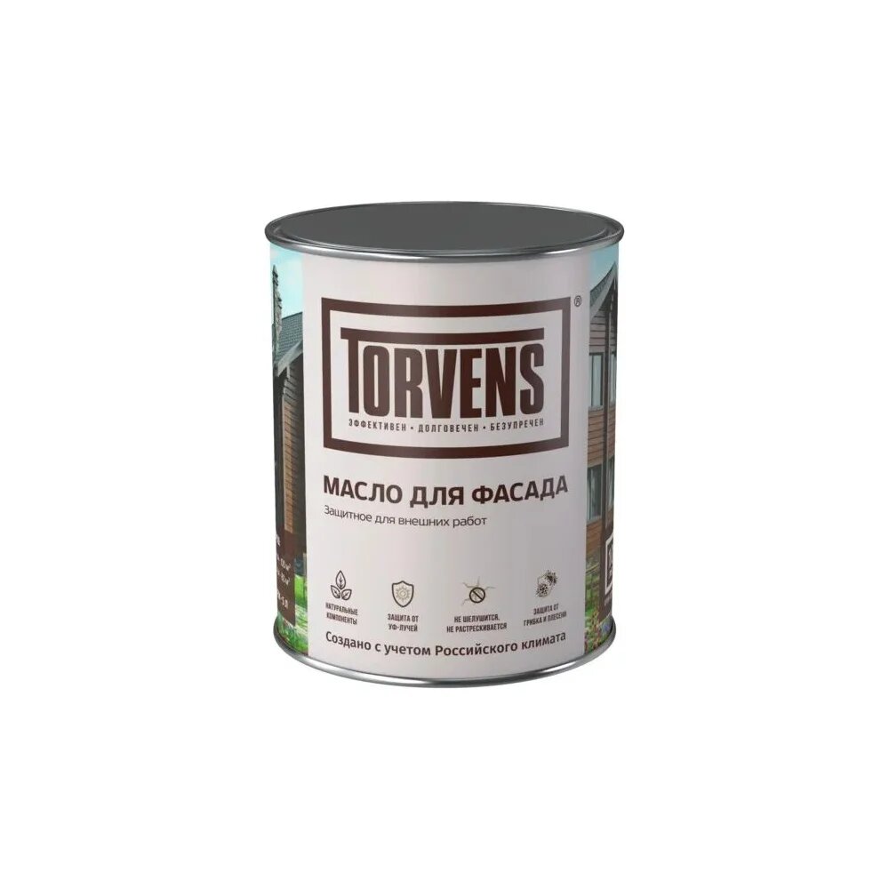 Torvens Торвенс масло для фасада Орех 1л 00-00009286