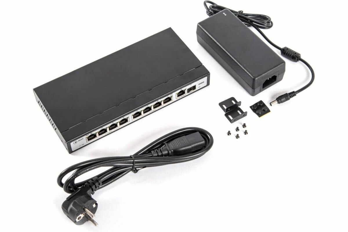 SKAT Коммутатор Poe-8E-1G-1S PoE-коммутатор Бастион