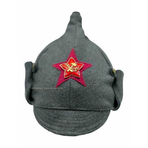 Шапка Буденовка РККА, Пехота, кокарда-звезда 