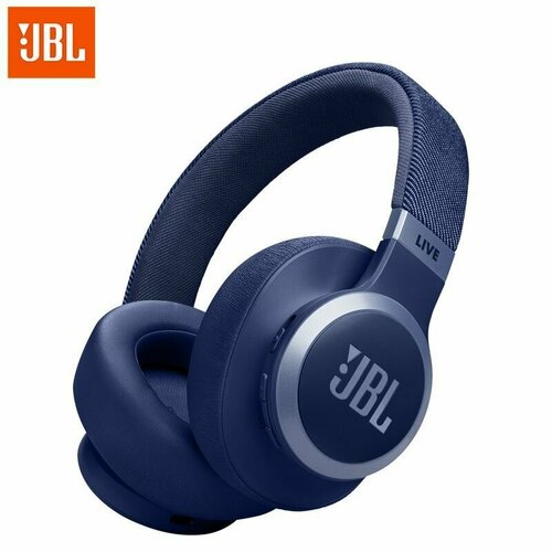 Гарнитура JBL LIVE770NC Bluetooth-гарнитура с шумоподавлением Hi-Res Тёмно-синий 19800₽