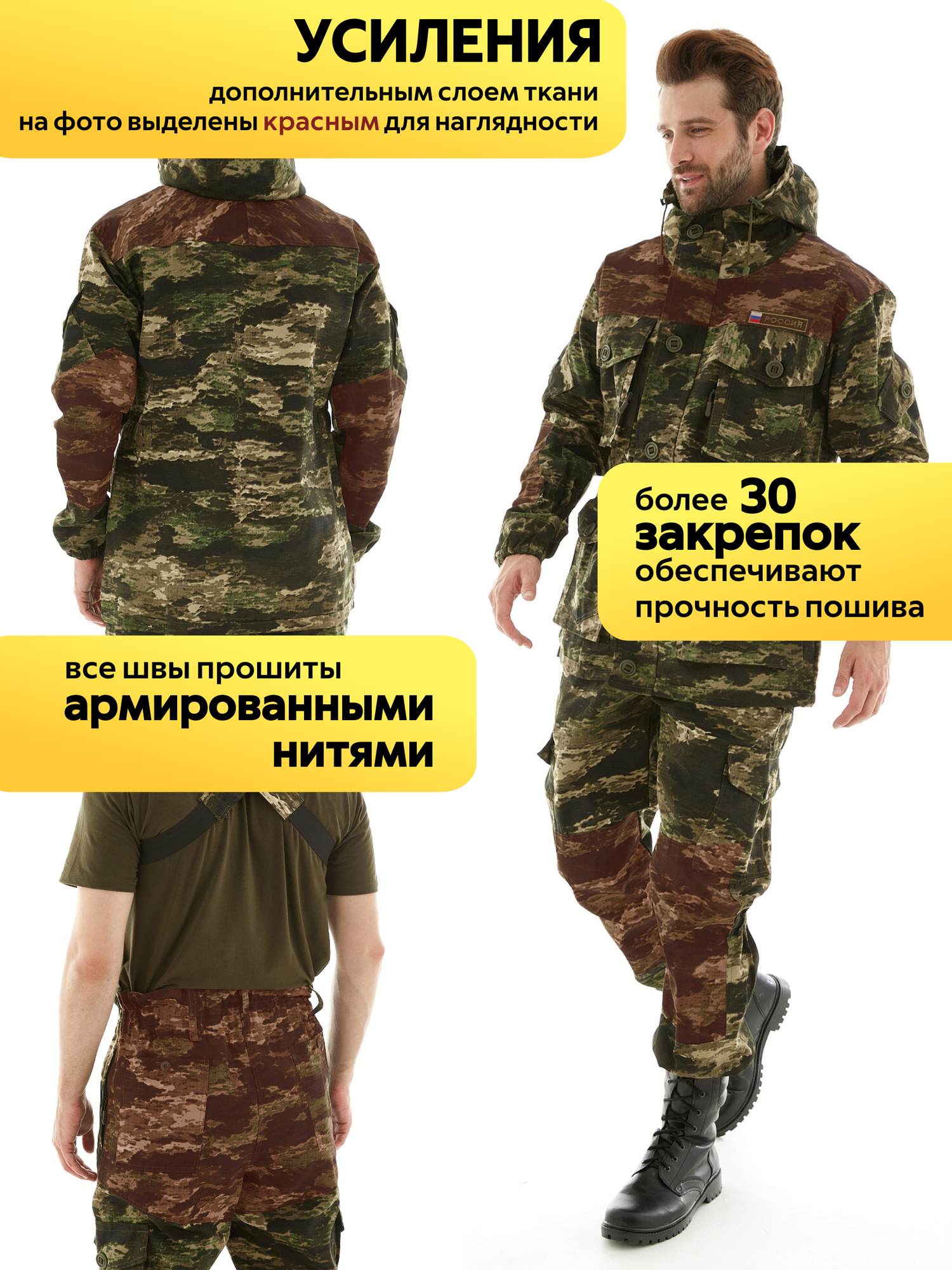 Костюм Горка 8 Савва Морозов, Rip-Stop, Тактический, Туристический, Летний — фото 1