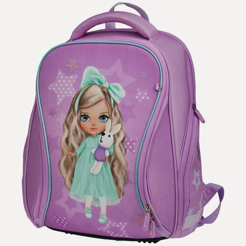 Изображение товара Ранец школьный Berlingo Nova "Baby-doll" 37x28x18см, 2 отделения, 2 кармана, анатомическая спинка (RU07214)