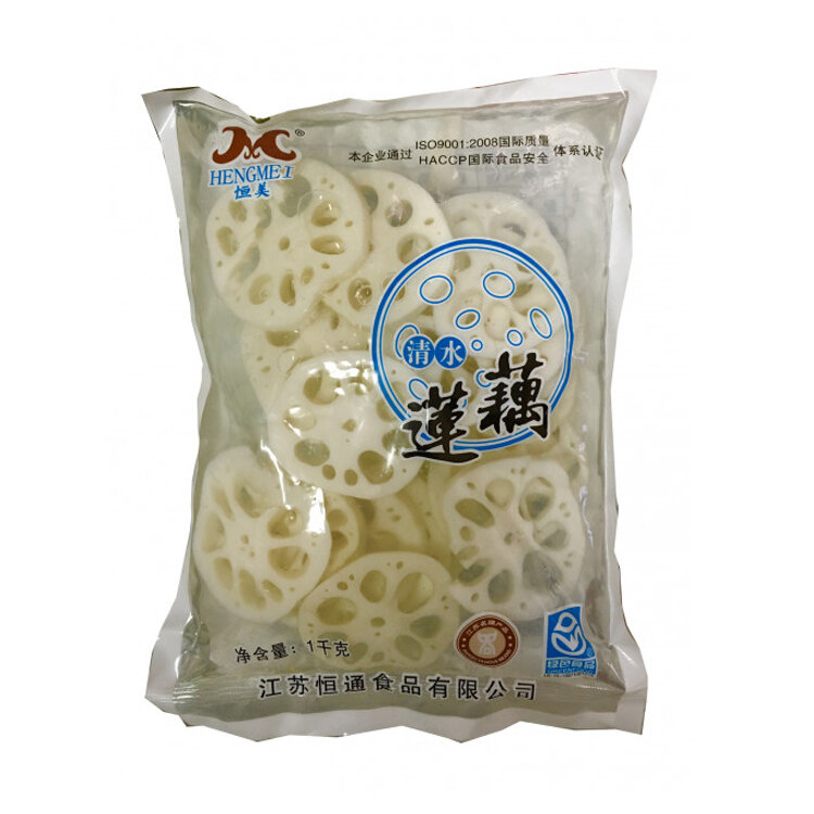 Корни лотоса Hengmei маринованные крупные 1000 г