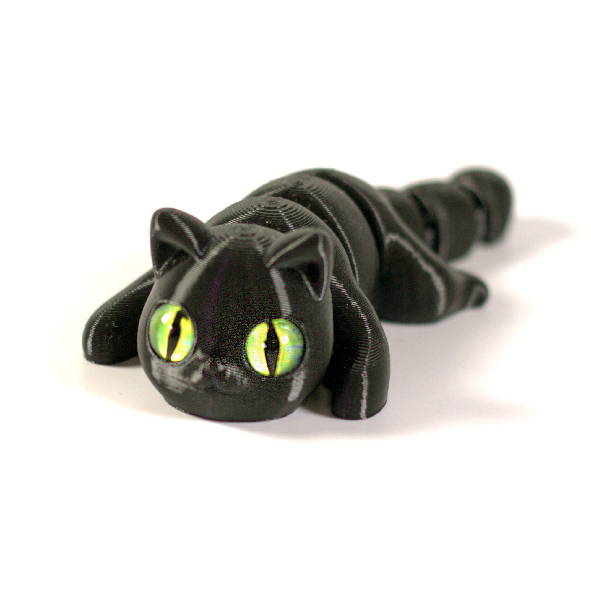 Мини котёнок игрушка антистресс 10 см черный