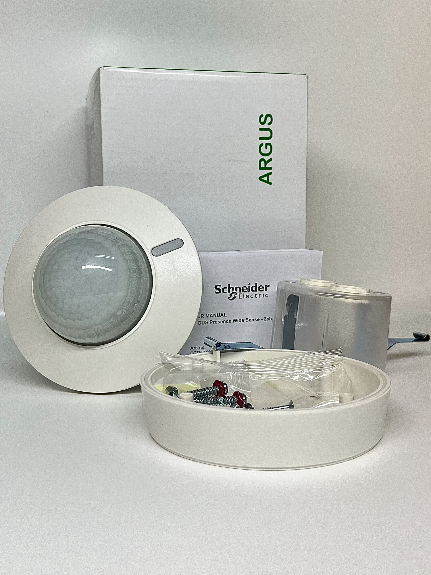 Датчик присутствия Argus Wide Sense, 360° зона детекции, 2 канала CCT551003 Schneider Electric