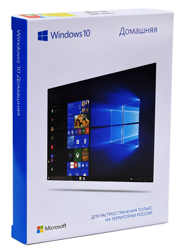 Windows 10 Home (Домашняя) лицензионный ключ для одного ПК/Ноутбука - Бессрочная OEM с привязкой Активация по телефону — фото 1