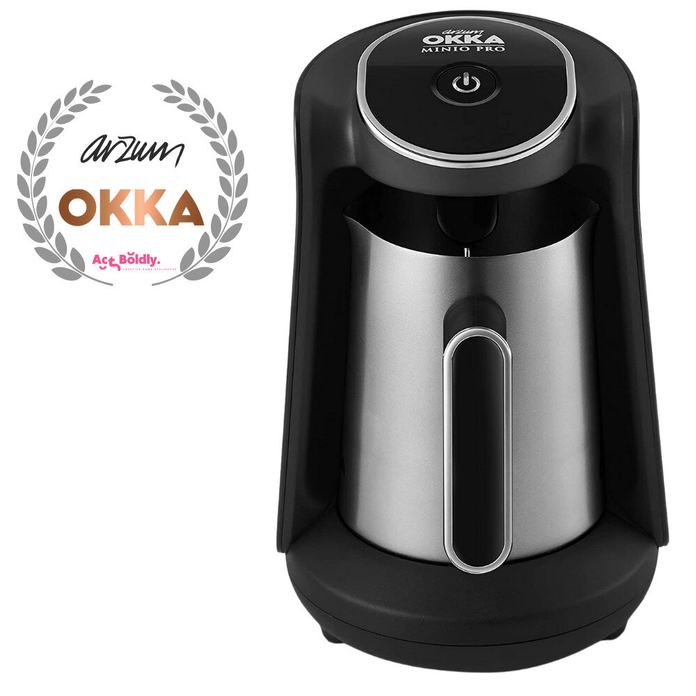 Турка электрическая Arzum Okka Minio Pro Автоматическая кофемашина хром