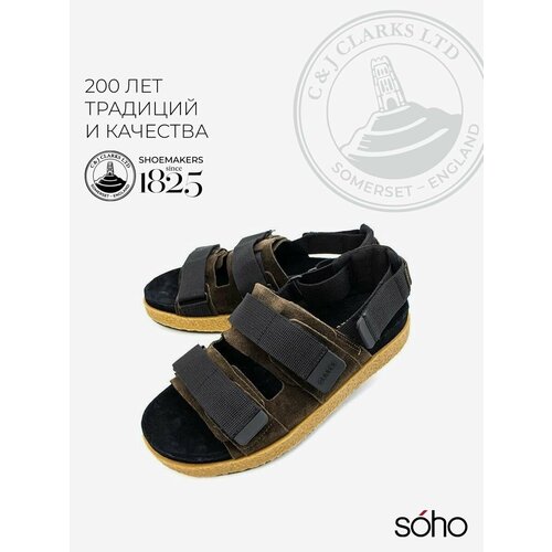 фото Сандалии clarks, размер 42,5, black