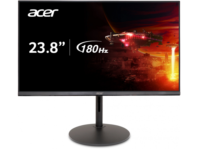 Монитор 23,8' Nitro XF240YM3biiph IPS, 1920x1080, 1 / 4ms, 250cd, 180Hz, 2xHDMI(2.0) + 1xDP(1.4), sync: FreeSync Premium, hdr: HDR 10, H.Adj. 100
