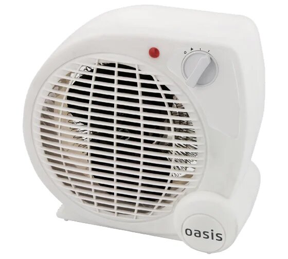 Тепловентилятор спиральный SG-20R Oasis сделано из прочных и качественных материалов