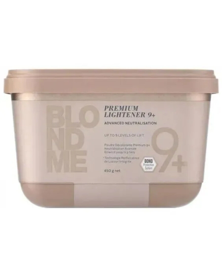 БлондМИ Обесцвечивающая пудра 9+ для волос Schwarzkopf Professional не образующая пыли, 450 мл — фото 1