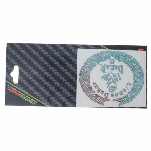 Наклейка металлическая Freds accessories 4WD MashinoKom PKTA010