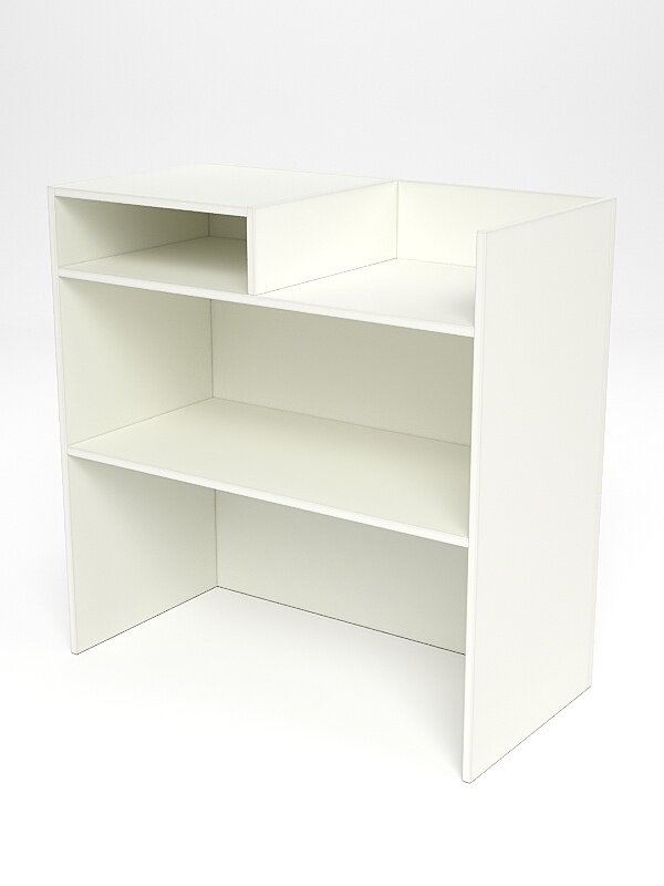 Прилавок под кассу "истра" №4 Белый. Производитель товара - компания Westcom.