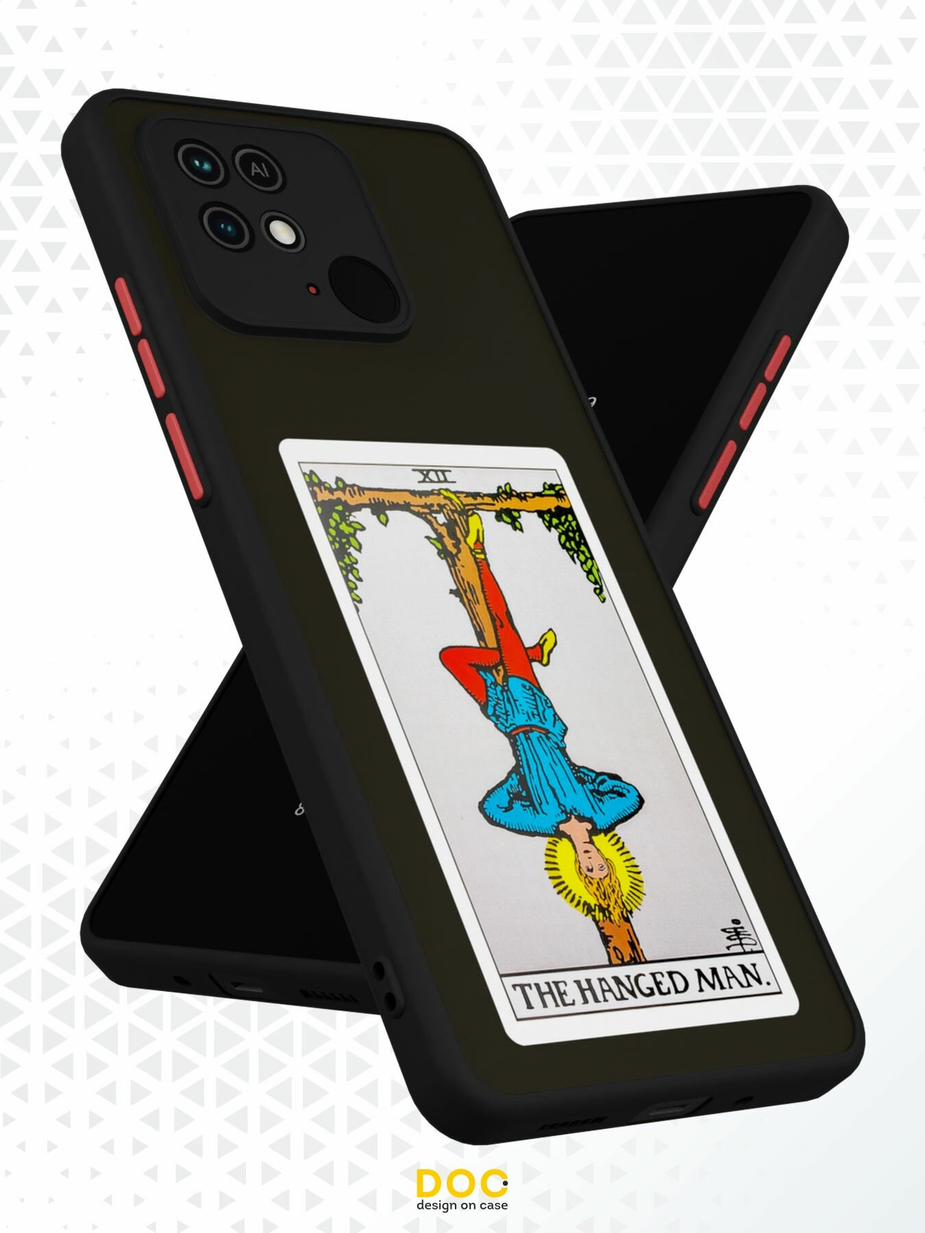 Чехол DesignOnCase для Redmi 10C, с защитой камеры, с принтом Повешанный — фото 1
