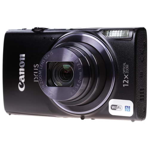 Canon IXUS 275 HS 12-кратный зум Full HD Wi-Fi NFC с разрешением 202 Мп черный 38400₽