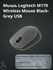 Беспроводная мышь Logitech M170 Wireless Mouse Black-Grey USB