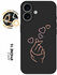 Силиконовый чехол на Apple iPhone 16 с принтом "Сердечко пальцами...