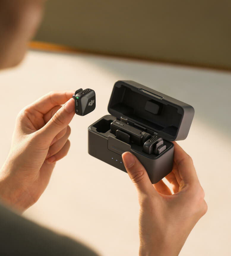 Микрофонный комплект DJI Mic Mini, шумоподавление, для смартфонов, рекордеров, фото и видео — фото 1