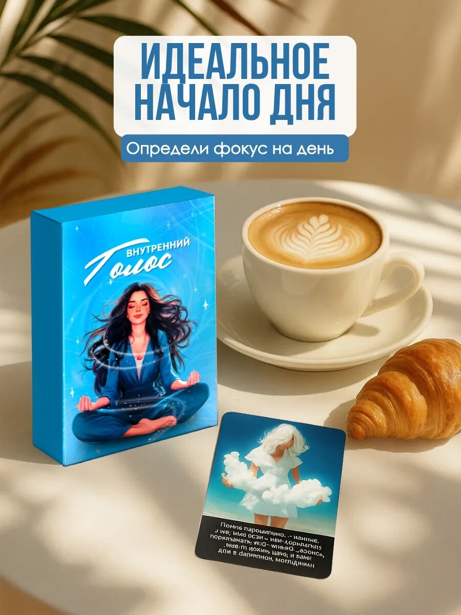 Метафорические ассоциативные карты МАК с посланиями "Внутренний голос" — фото 1