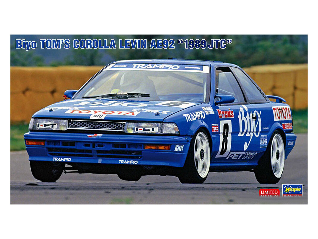 20579 Hasegawa Автомобиль Biyo Tom's Corolla levin (1:24)