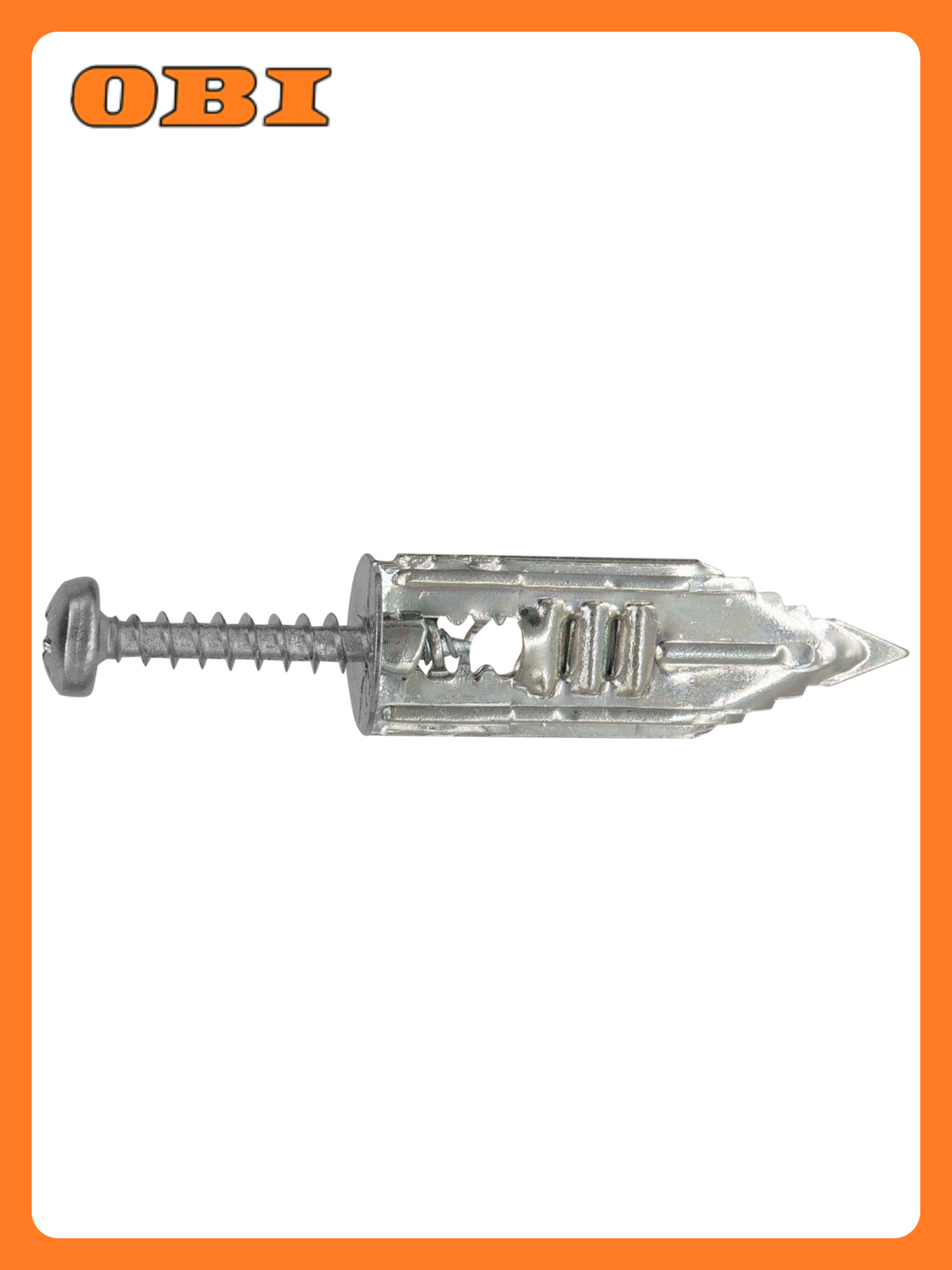 Анкер LEGS забивной для гипсокартона MULTI PRO D12хL30мм с шурупом 4x25мм 10шт