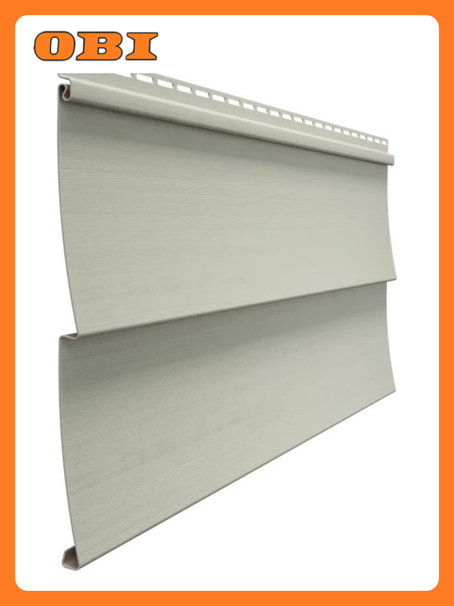 Сайдинг Docke STANDARD D5C винил рельефная поверхность светло-зеленый 300 см 1шт