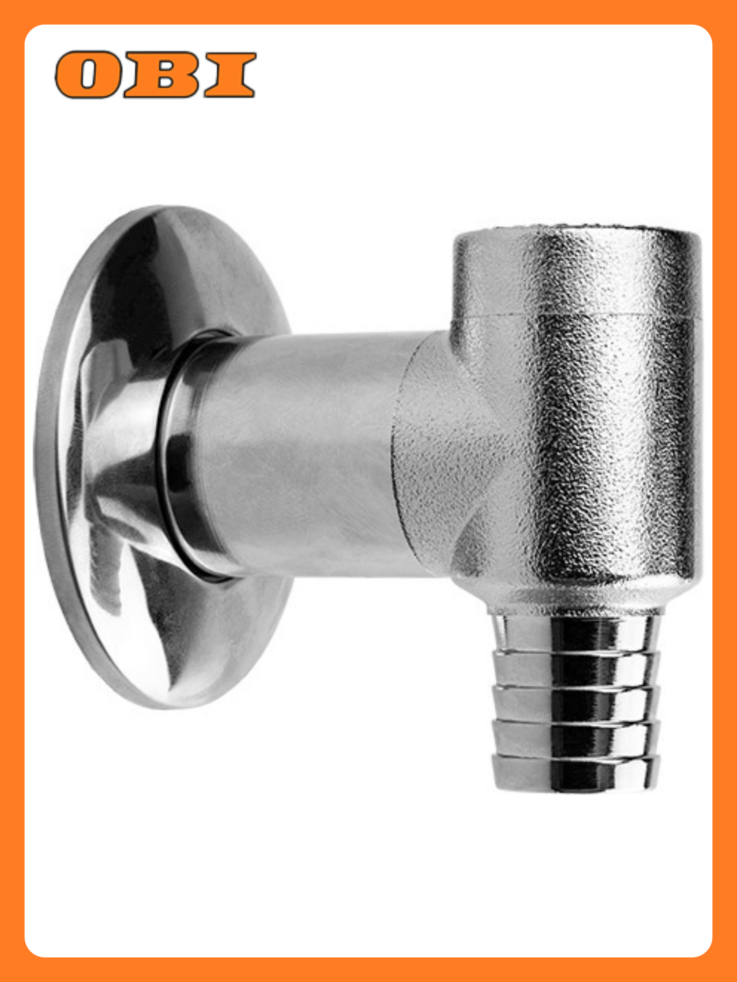 Клапан обратный Domo Lux MPF для стиральной машины латунь хром