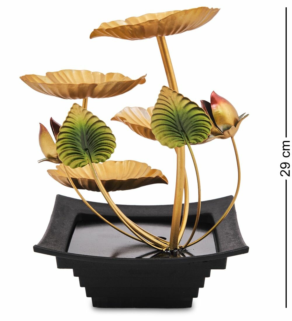 Настольный фонтан 'Золотая лилия' — фото 1