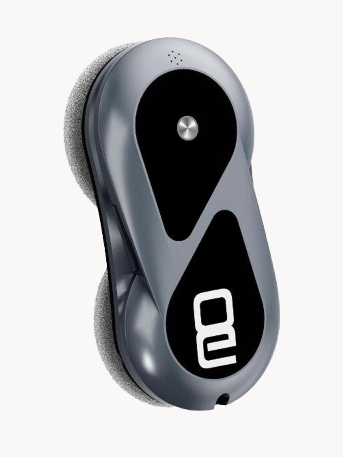 Робот мойщик окон Vollwerk Smart Black, с двойным распылением, 18 салфеток, цвет черный