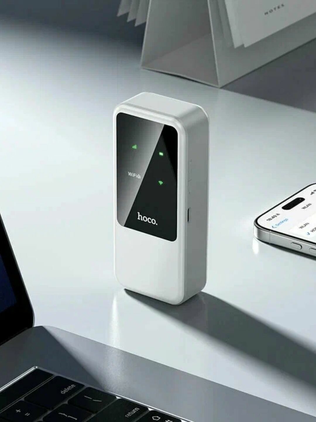 Hoco HI42 4G Wi-Fi 6 Router — портативный мобильный роутер с SIM-картой и автономностью до 8 часов